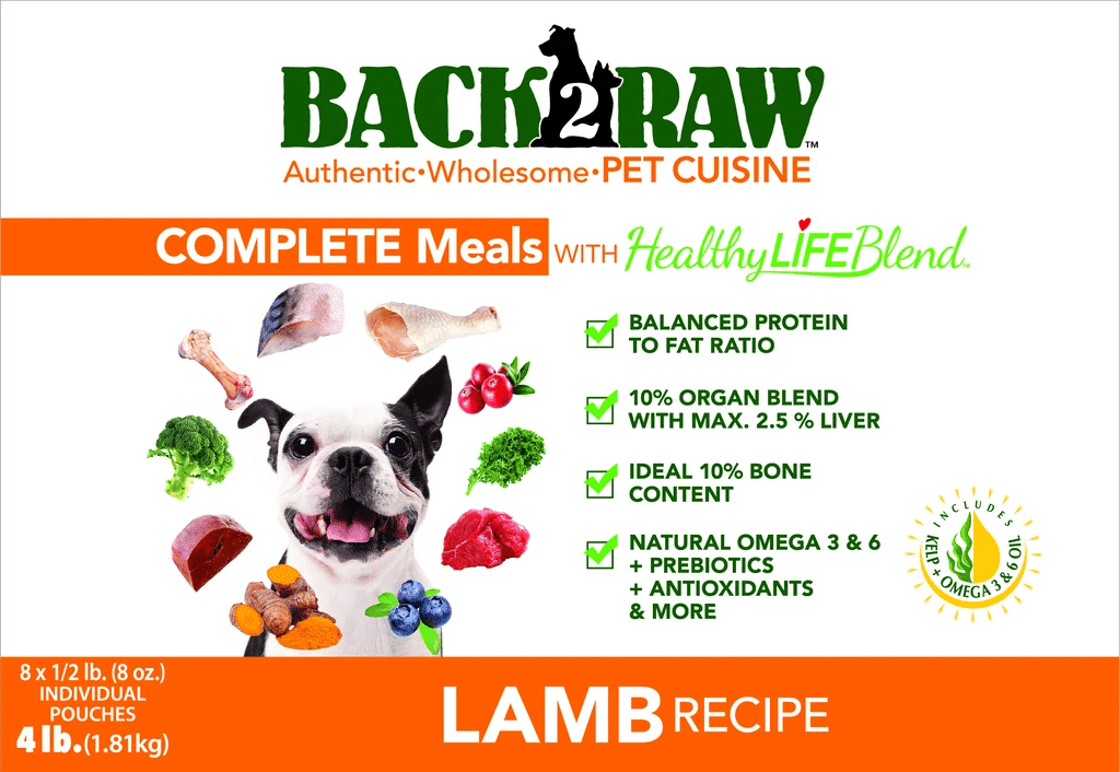 Back2Raw - Complete Lamb Recipe - 4 lbs