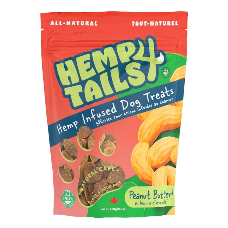 Hemp4Tails - Hemp Dog Treats with Peanut Butter (250g)