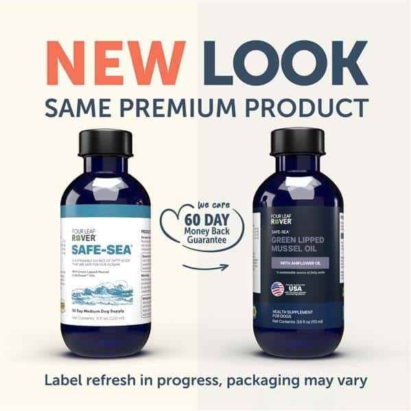 Four Leaf Rover - Safe Sea (Green Lipped Mussel Oil for Dogs)
